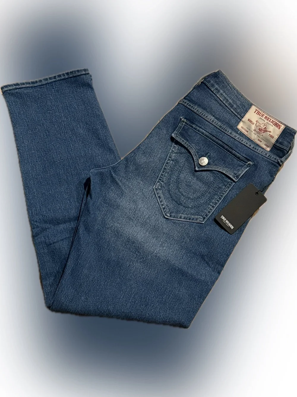 True Religion Geno SN Flap Slim Jeans